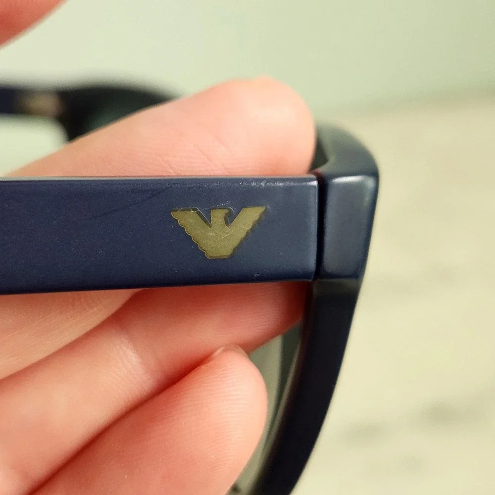 Emporio Armani EA 4041 Sunglasses Dark‎ Navy Blue Square Frame